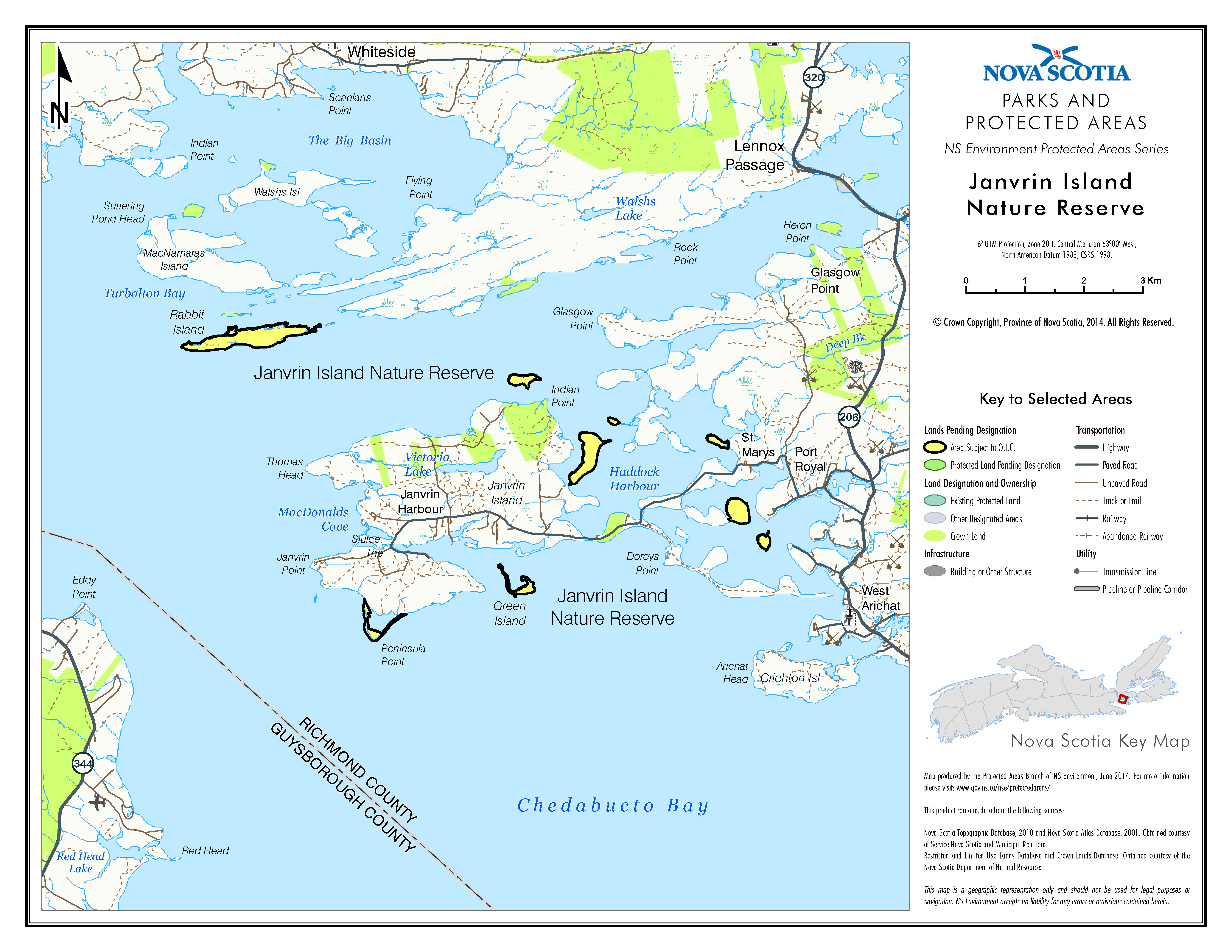 Map of Janvrin Island Nature Reserve