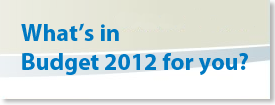 Budget 2012