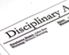 Alcohol and Gaming: Disciplinary Notices