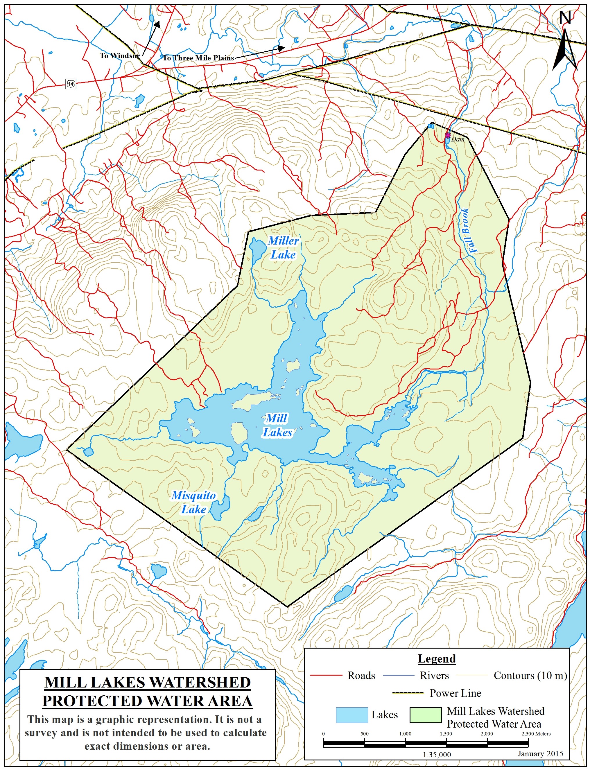 Mill Lakes Watershed Protected Water Area