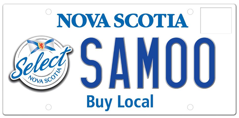 Depiction of Buy Local Number Plate