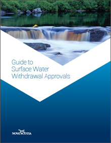 PDF: Guide to Surface Water Withdrawal Approvals