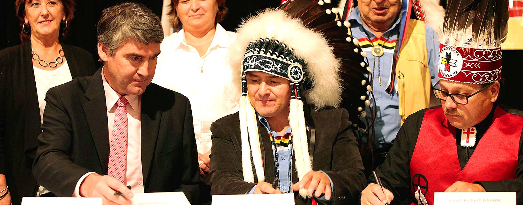 Treaty Day with Premier